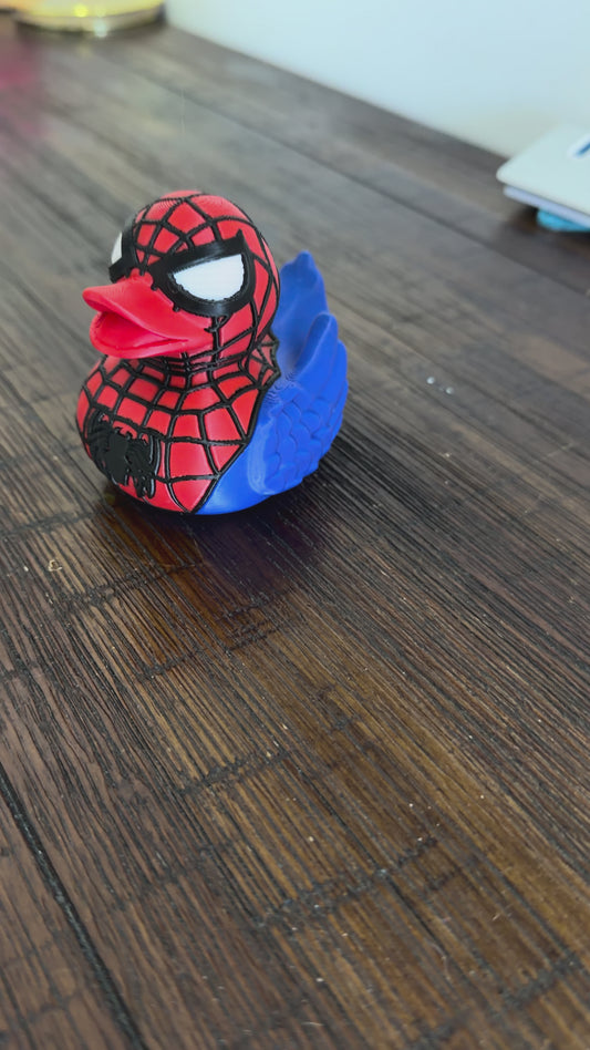 Spider-Man Duck - Spider-man Themed Duck - Decoration/Ornament