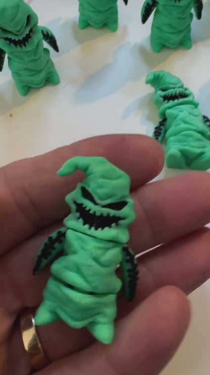 Mini Flexi Oogie Boogie - Nightmare before Christmas Fidget/Decoration