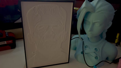 Frankenstein's Monster - LED Light Up Sign - USB Powered